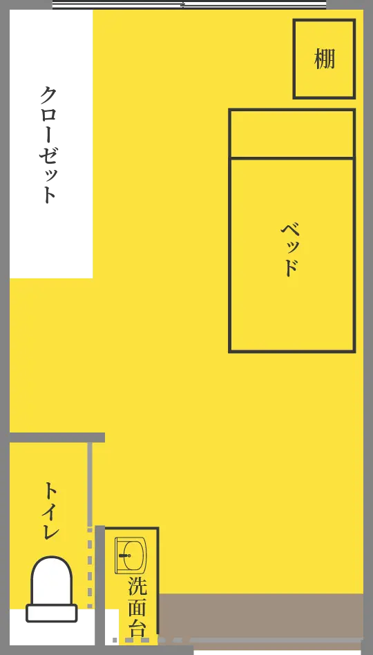 CASE01 介護付き老人ホーム 間取り